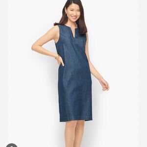 Talbots denim dress